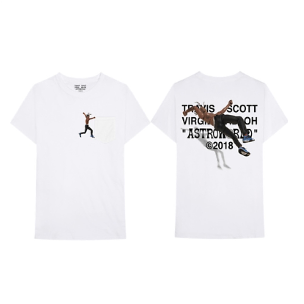 OFF White x Travis Scott T-shirt